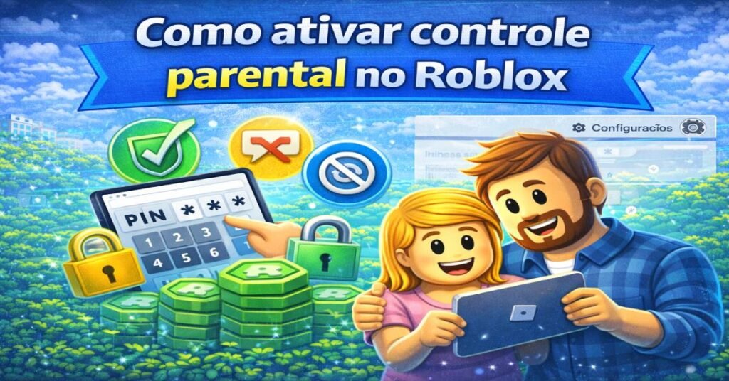 Como ativar controle parental no Roblox