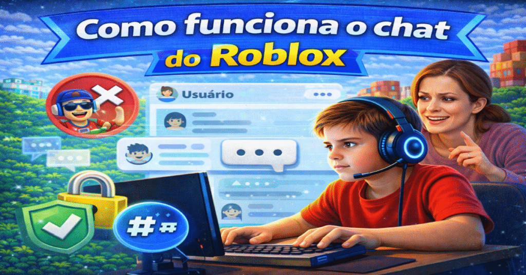 Como funciona o Chat do Roblox