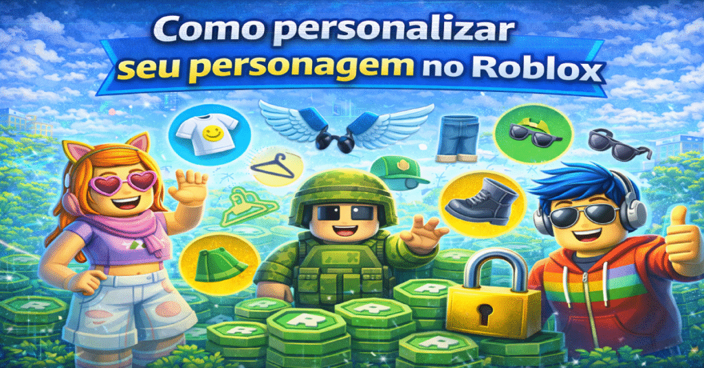 Como personalizar seu personagem no Roblox