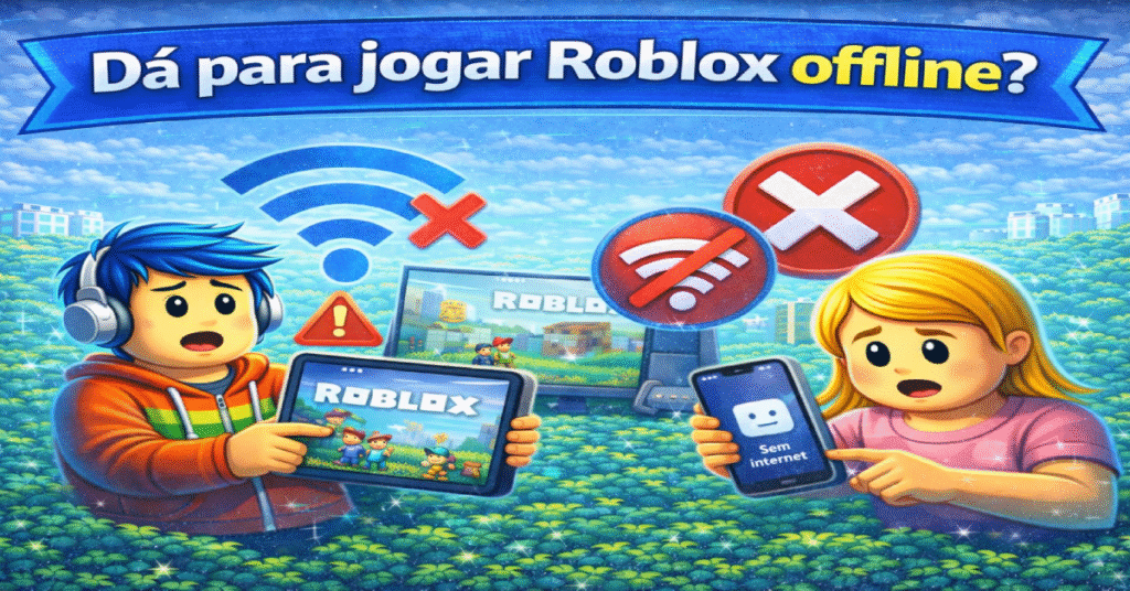 Dá para jogar Roblox offline_