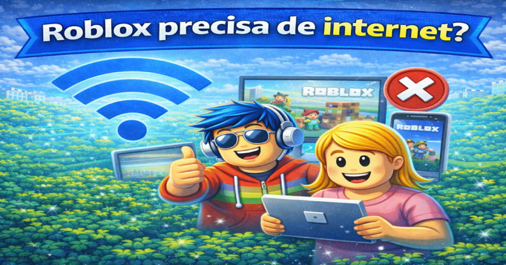 Roblox Precisa de Internet?