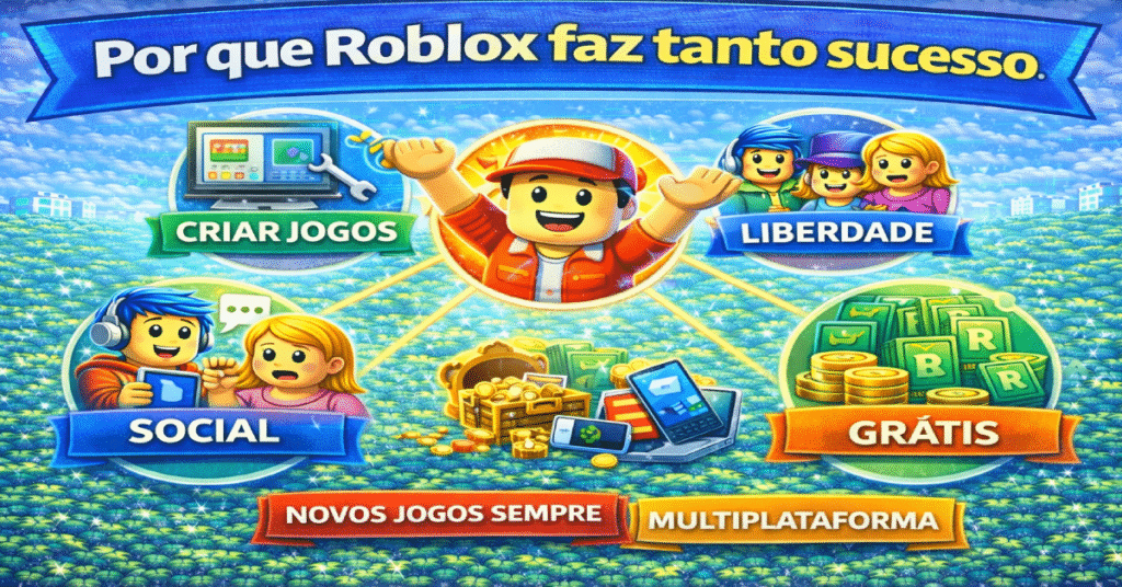 Por que Roblox faz tanto sucesso_