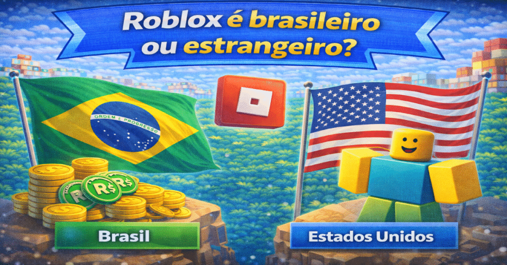 Roblox é Brasileiro ou Estrangeiro