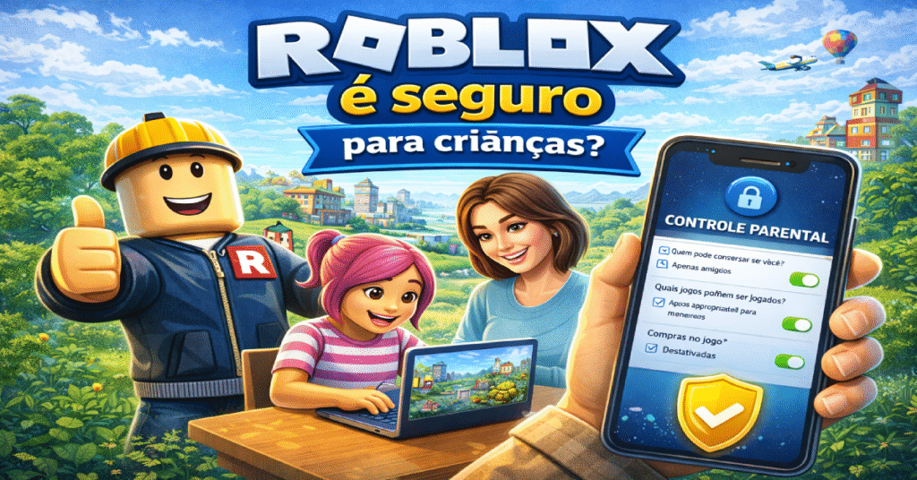 Roblox é seguro para crianças