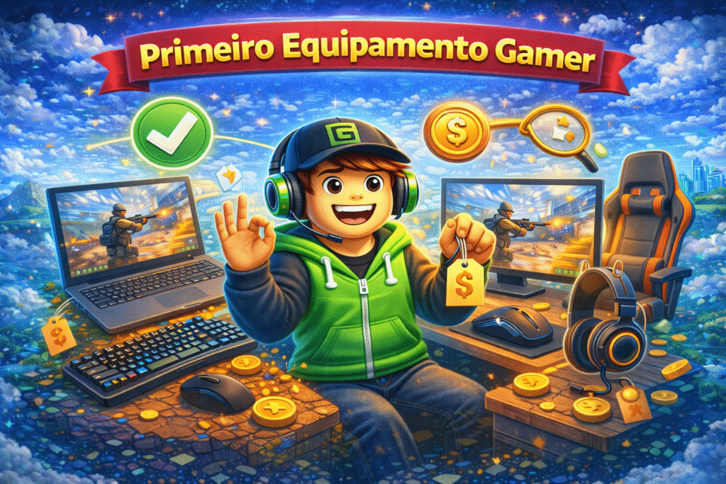 Como escolher seu primeiro equipamento gamer sem gastar muito