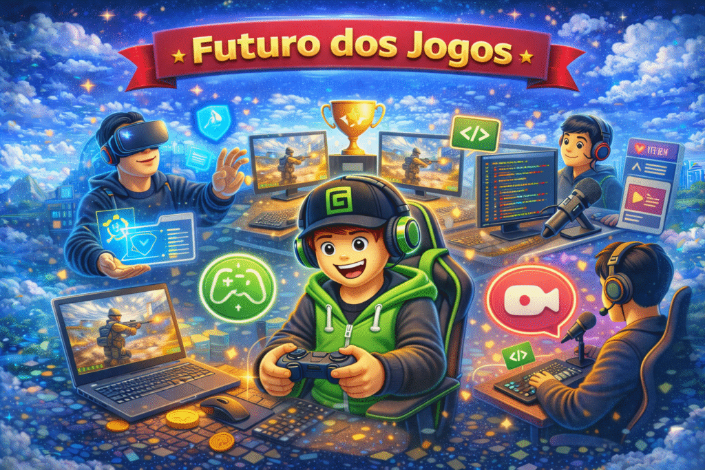 O futuro dos jogos e oportunidades de carreira