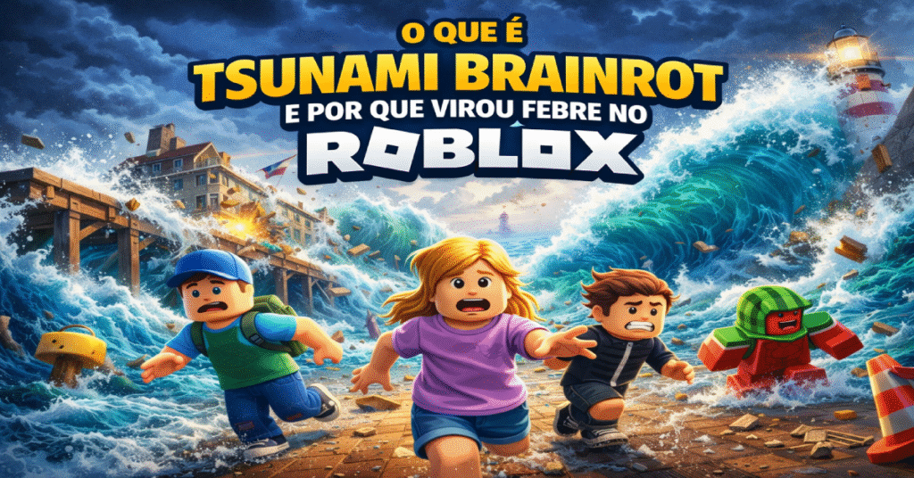 O que é Tsunami Brainrot e por que virou febre no Roblox