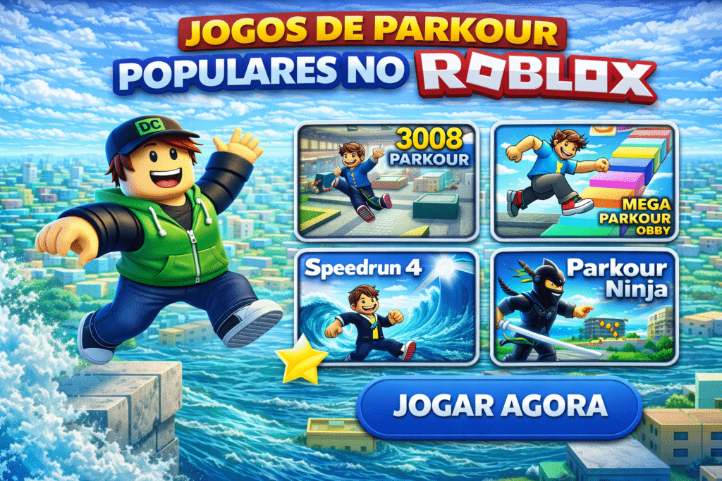 Roblox jogos de parkour populares