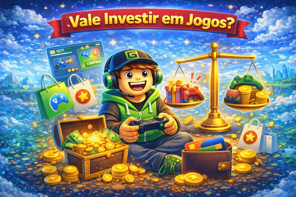 Vale a pena investir dinheiro em jogos